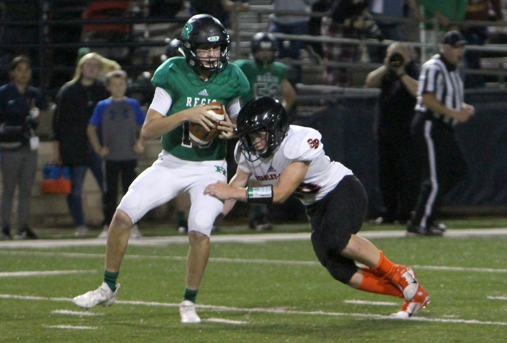 Stanley-Boyd football at Eau Claire Regis 9-5-19
